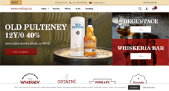 Desktop Screenshot of e-whisky.cz